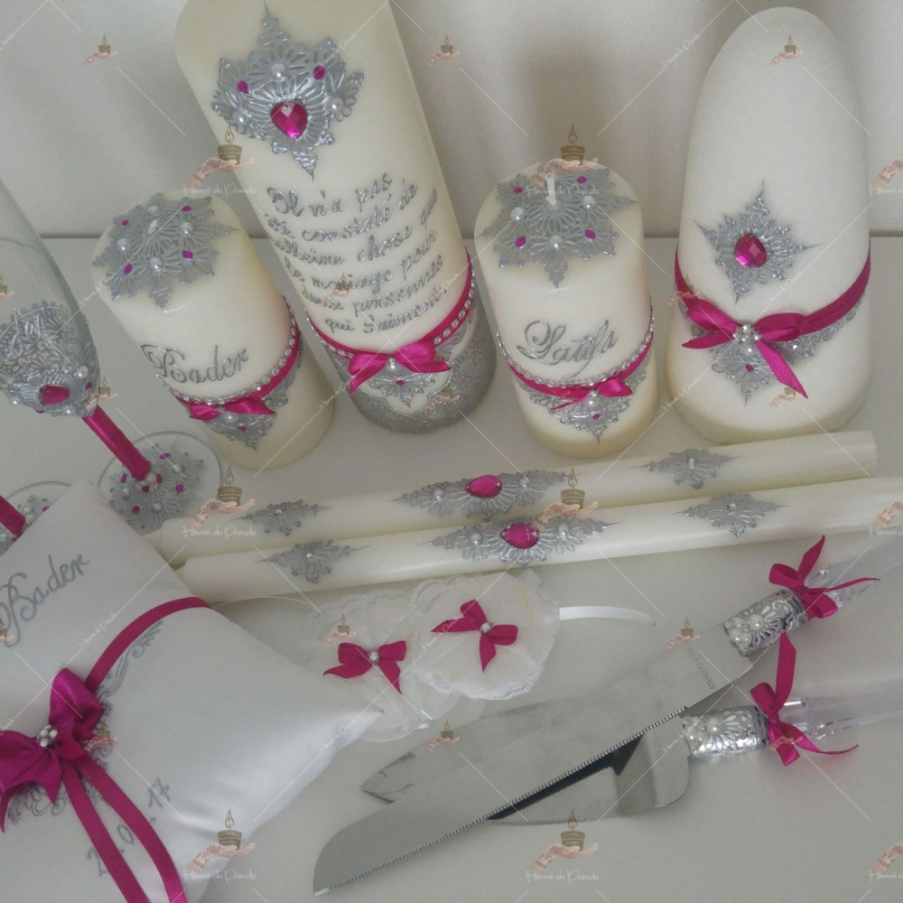 coffret mariés, mariée, bougie, henna, henné, fiançailles, hlel, mariage, paris, 78, île-de-france, idf, kit, plateau, candels, wedding, day, gants, coton, cérémonie, panier, coussin, urne, personnalisation, personnalisé