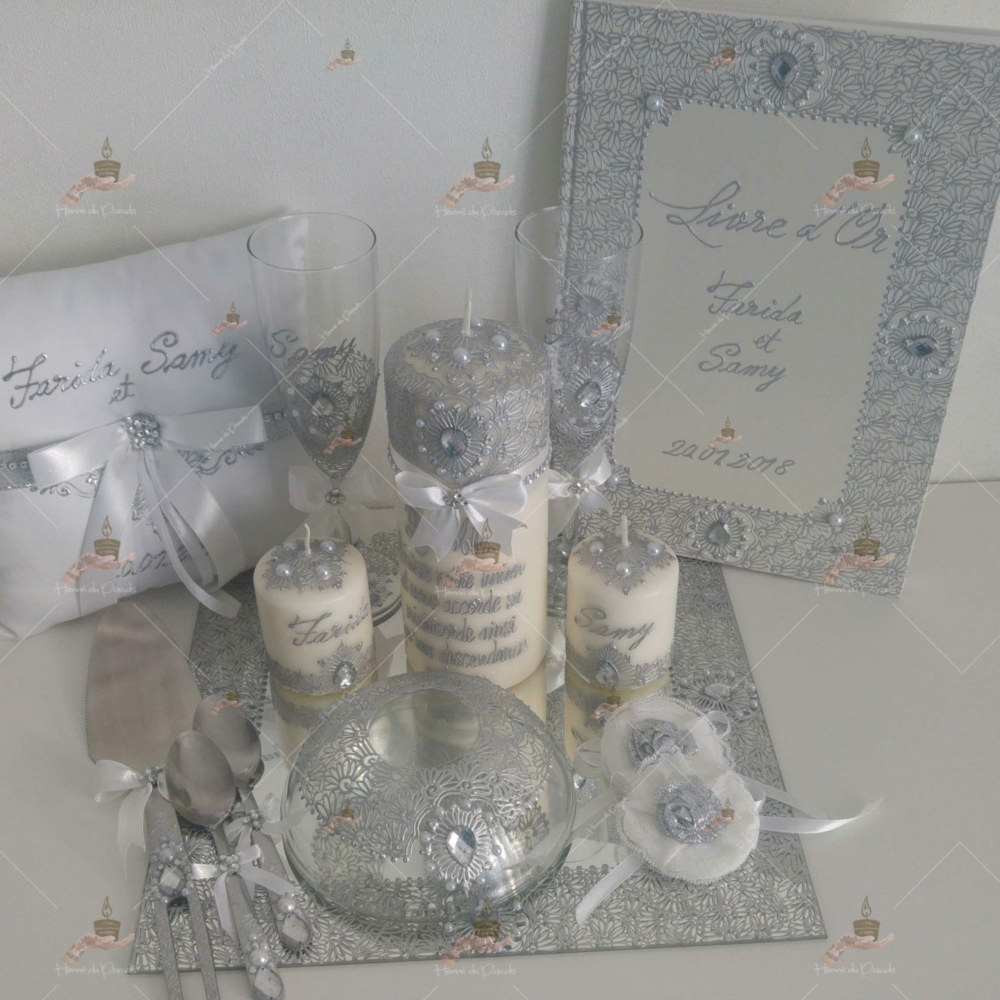 coffret mariés, mariée, bougie, henna, henné, fiançailles, hlel, mariage, paris, 78, île-de-france, idf, kit, plateau, candels, wedding, day, gants, coton, cérémonie, panier, coussin, urne, personnalisation, personnalisé