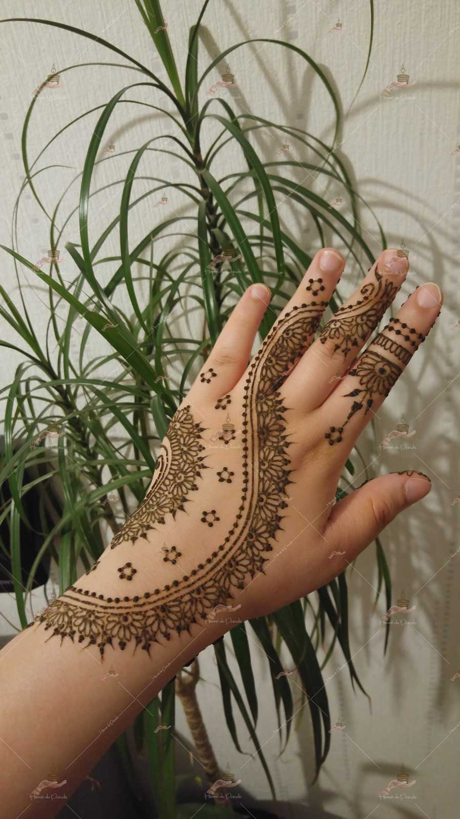 prestation henné du paradis mariage paris naturel henna henne domicile hlel tatouage fiancailles fassi mehendi day pas cher noir blanc rouge ile de france pose 78 yvelines mureaux poissy meulan argenteuil invitee main mariée