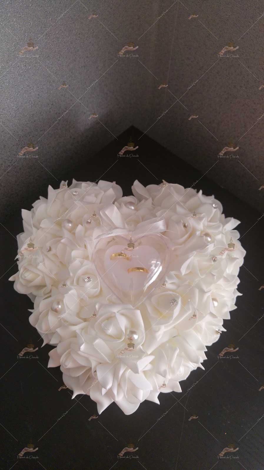 coussin, porte-alliances, personnalisé paris, idf, Ile-de-france, 78, mariage, fiançailles, hlel, personnalisation, cérémonie, artisanale, amour, mariés, henné, henna