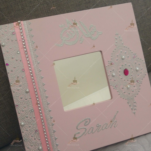 naissance kit coffret pas cher décoration bougie cierge personnalisée prénom ile-de-France paris personnalisation garçon fille thème fête cadeau envoie France tableau