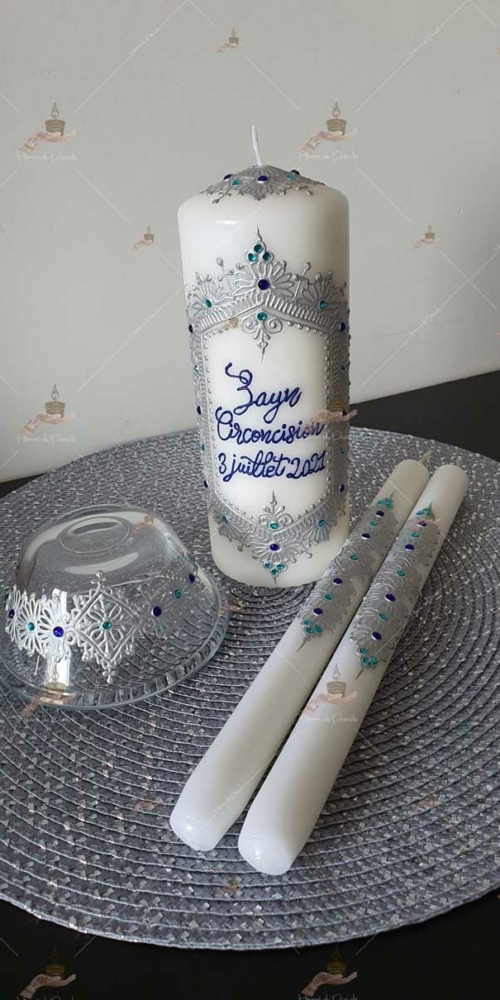 Coffrets circoncision, kit henna, henné, plateau, décoration, garçon, déco, paris, île de France, khitan, tahara, bougie, henne du paradis, 78