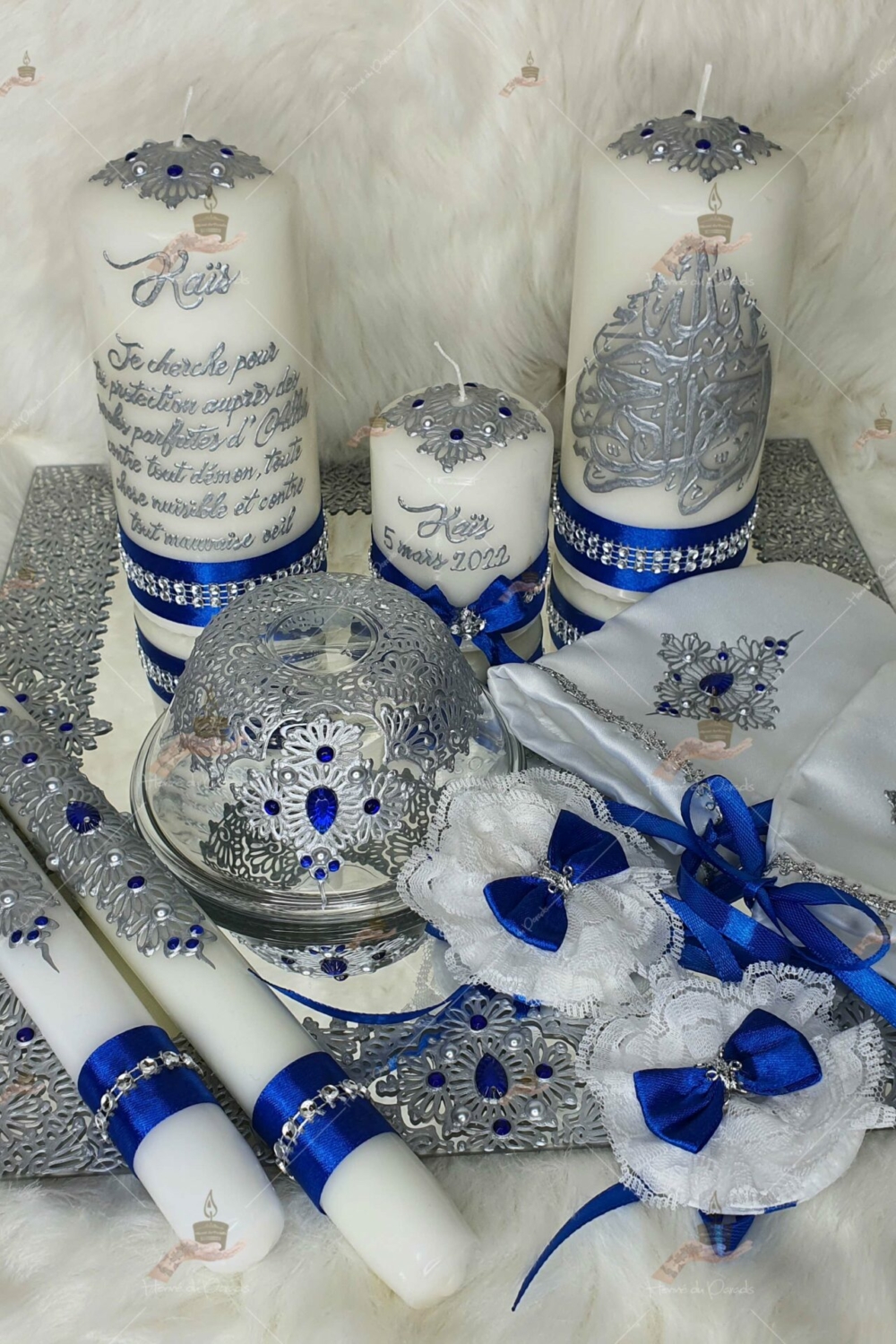 Coffrets circoncision, kit henna, henné, plateau, décoration, garçon, déco, paris, île de France, khitan, tahara, bougie, henne du paradis, 78