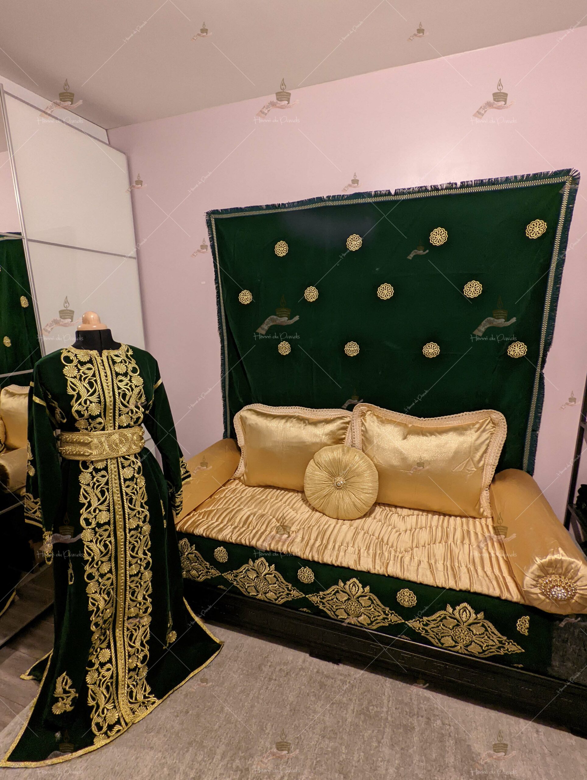 location décoration d’assise de henna henné paris 78 cérémonie gelssahenna mariage IDF